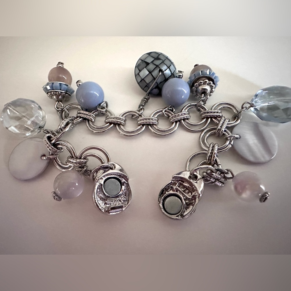 Chico’s Charm Bracelets, Varied Gemstones and Mixed Metals NEW WITH TAGS - Picture 15 of 16